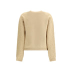Beige Wool Sweatshirt