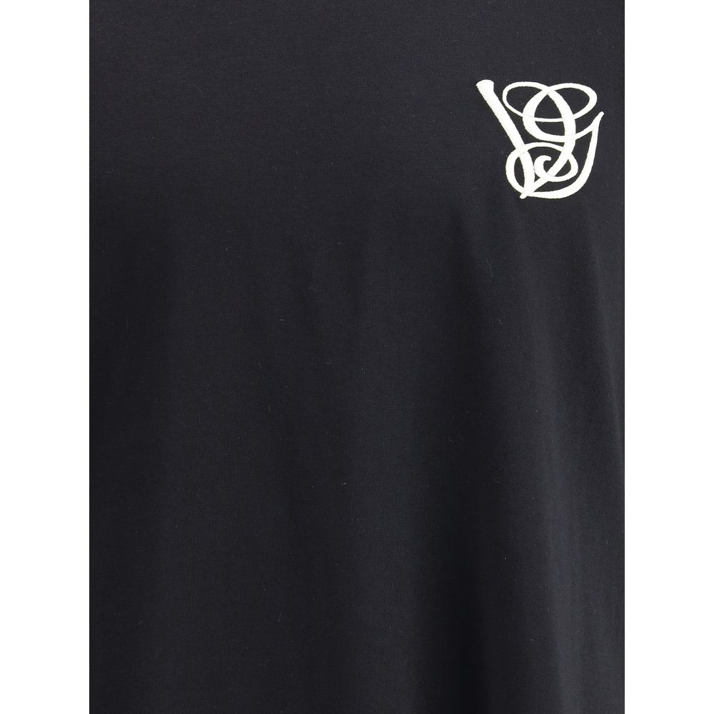 Black Cotton T-Shirt