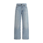 Light Blue Cotton Jeans Denim