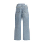 Light Blue Cotton Jeans Denim