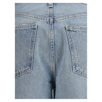 Light Blue Cotton Jeans Denim