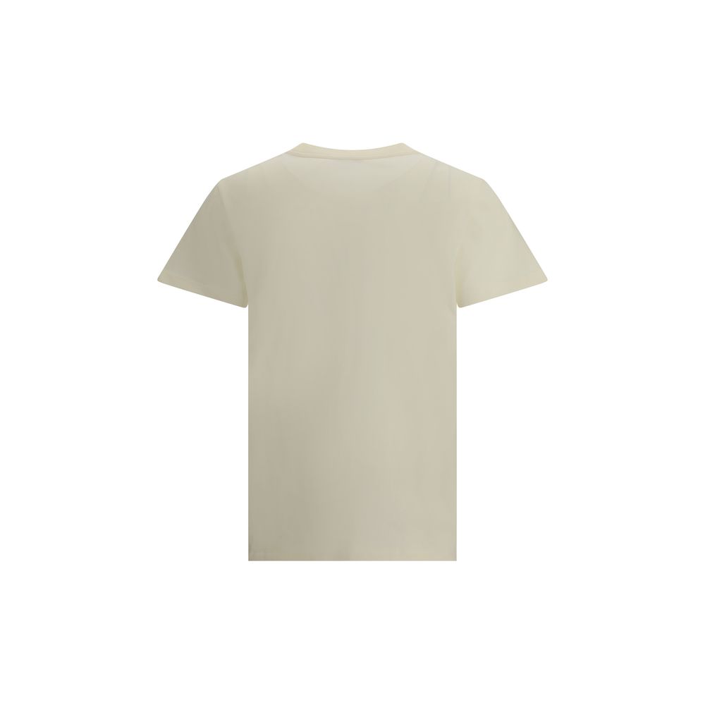 Cream Cotton T-Shirt