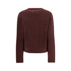 Bordeaux Fleece Wool Sweatshirt