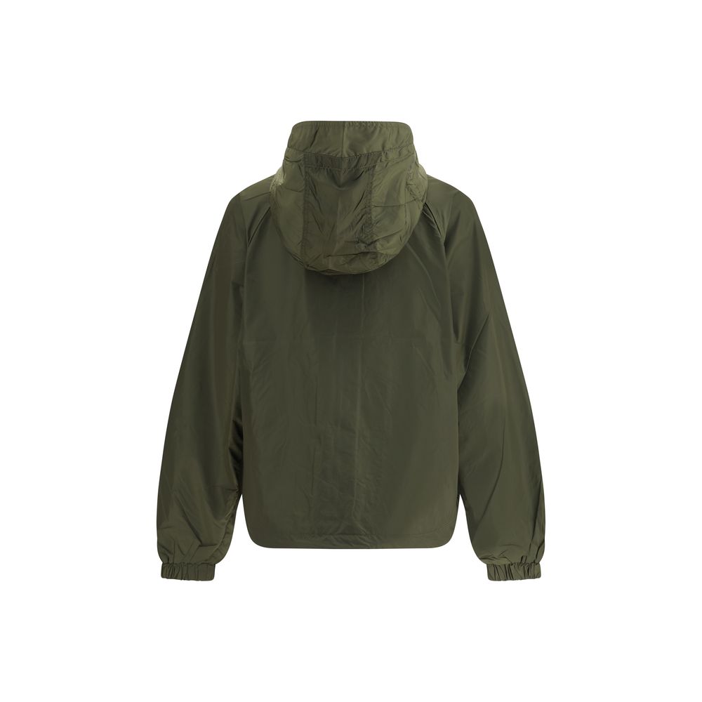 Green Nylon Shell Jacket