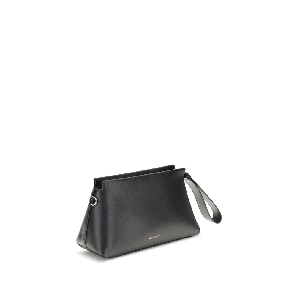 Black Calf Leather Bos Taurus Clutch Bag