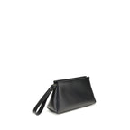 Black Calf Leather Bos Taurus Clutch Bag
