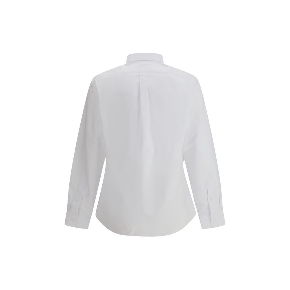 White Cotton Dress Shirt