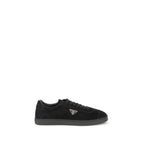 Black Calf Leather Bos Taurus Low Top Sneakers