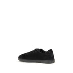 Black Calf Leather Bos Taurus Low Top Sneakers