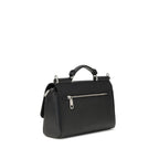 Black Calf Leather Bos Taurus Shoulder Bag