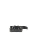Black Calf Leather Bos Taurus Regular Belt