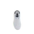 White Calf Leather Bos Taurus Low Top Sneakers