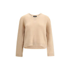Beige Cashmere Cashmere Sweater