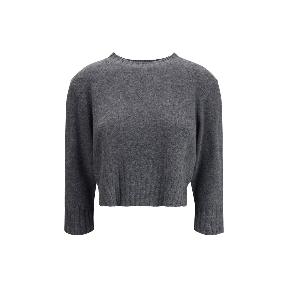 Gray Cashmere Sweatshirt