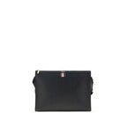Black Calf Leather Bos Taurus Clutch Bag