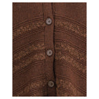 Brown Camel Hair  Cardigan