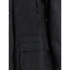 Black Cotton Coat
