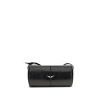 Black Leather Shoulder Bag