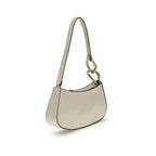 Cream Calf Leather Bos Taurus Shoulder Bag