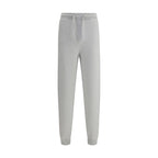 Gray Elastane Casual Pants