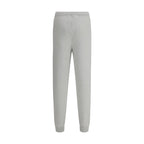 Gray Elastane Casual Pants
