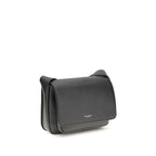 Black Calf Leather Bos Taurus Shoulder Bag