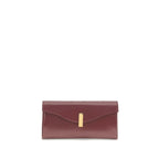 Brown Leather Clutch Bag