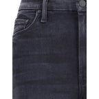 Black Cotton Jeans Denim