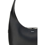 Black Leather Shoulder Bag