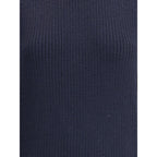 Blue Merino Wool Sweater