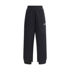 Black Cotton Joggers (Workout Pants)