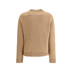 Beige Wool Sweatshirt