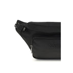 Black Polyamide Shoulder Bag