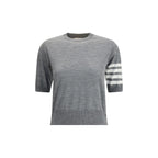 Gray Fleece Wool T-Shirt