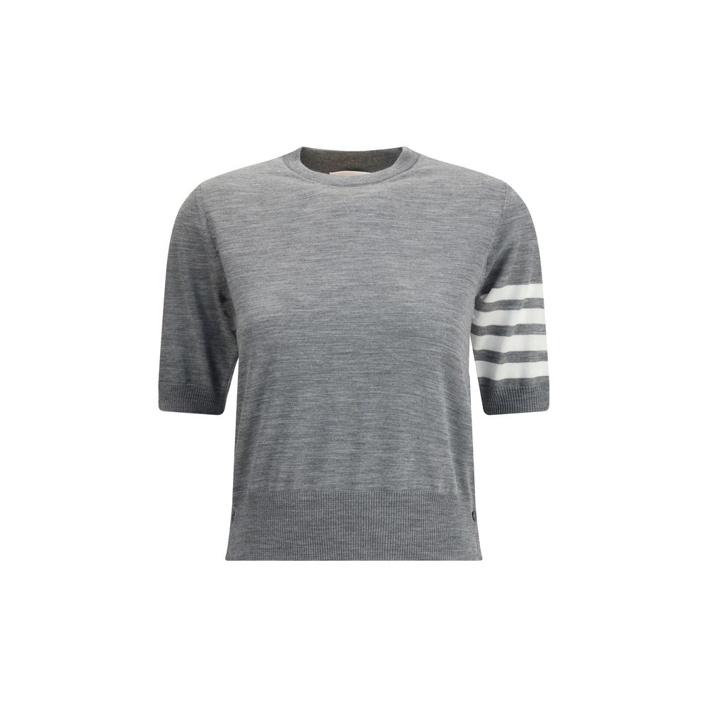Gray Fleece Wool T-Shirt