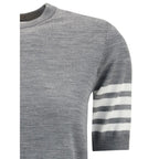 Gray Fleece Wool T-Shirt