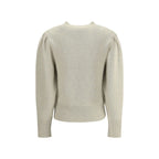 Cream Cotton Sweatshirt
