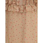 Multicolor Silk Long Dress