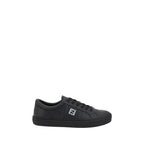 Black Calf Leather Bos Taurus Athletic Sneakers