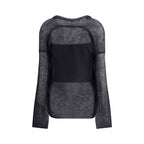 Black Mohair Cardigan