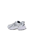 White Polyethylene Athletic Sneakers