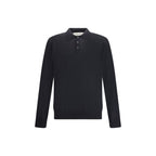 Black Fleece Wool Dress Shirt