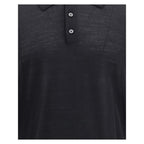 Black Fleece Wool Dress Shirt