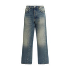 Blue Cotton Jeans Denim
