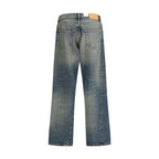 Blue Cotton Jeans Denim