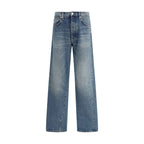 Blue Cotton Jeans Denim