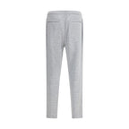 Gray Cashmere Casual Pants