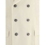 Cream Cashmere Coat