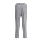Gray Cashmere Casual Pants