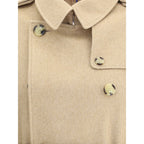 Beige Cashmere Coat